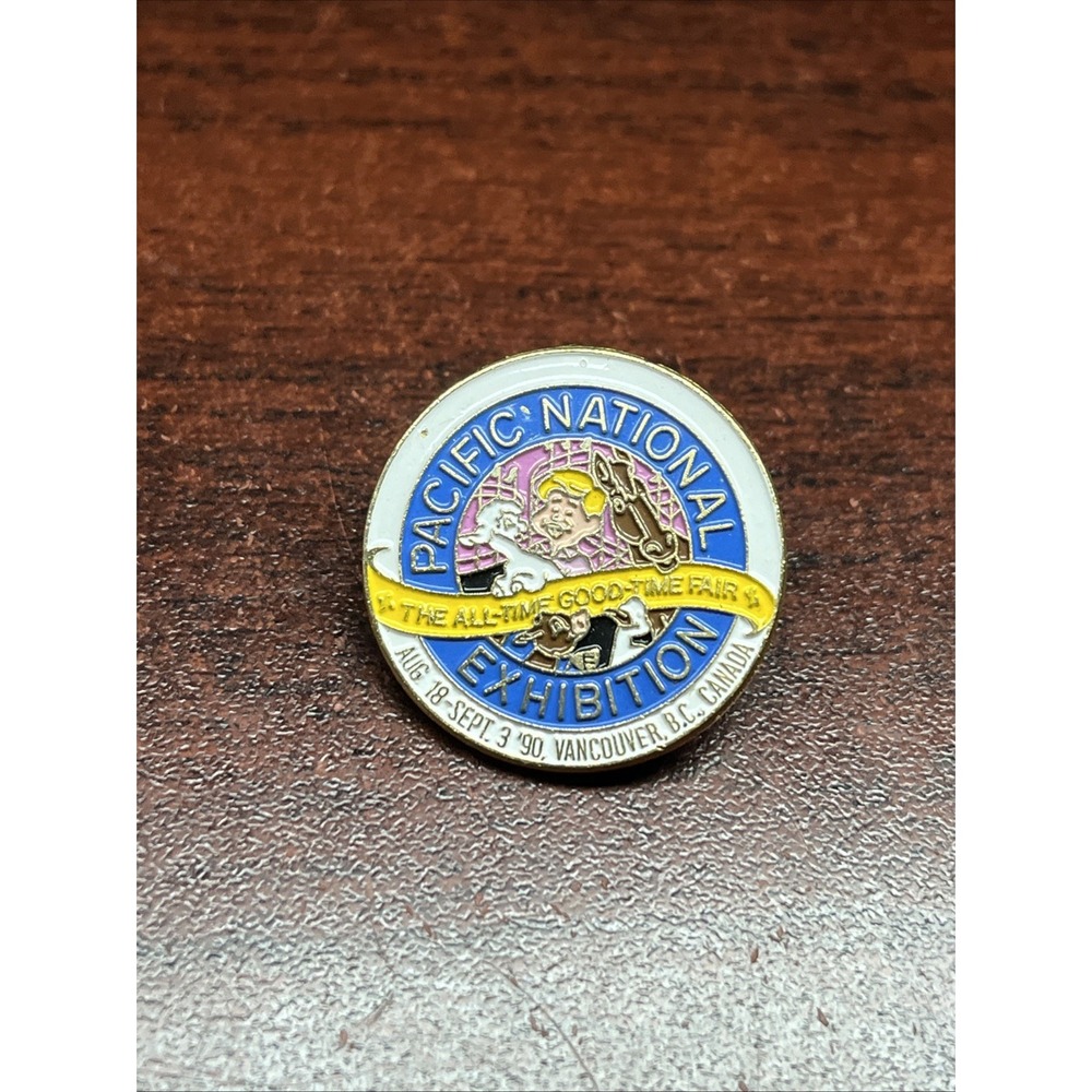 1990 Pacific National Exhibition Vancouver Canada‎ Lapel Hat Pin